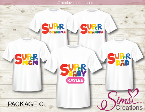 SUPER SIMPLE SONG LOGO T-SHIRT IRON ON TRANSFER | DIGITAL FILE FOR SUPER SIMPLE T-SHIRTS