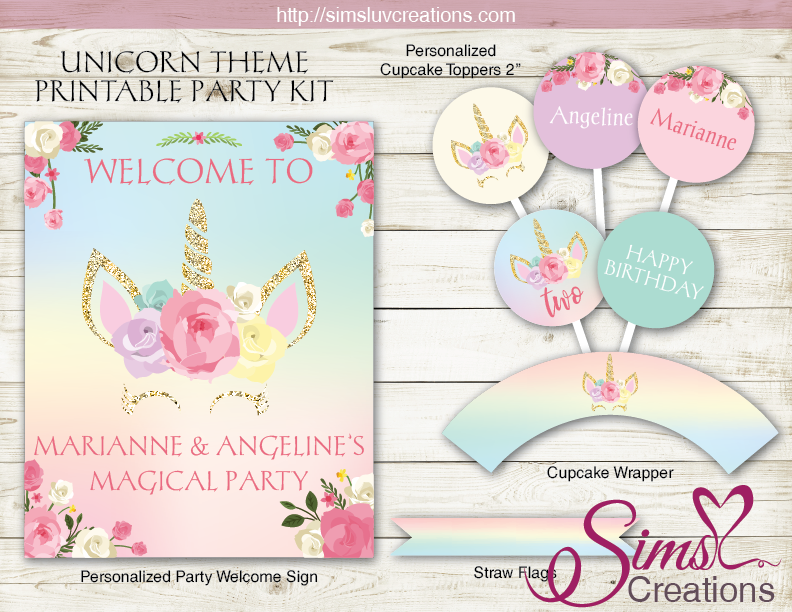 Shop the Collection: Unicorn Birthday Party