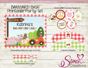BARNYARD BIRTHDAY PARTY KIT | FARM PARTY PRINTABLES