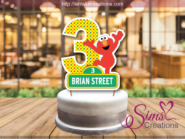 ELMO BIRTHDAY CAKE TOPPER | CAKE CENTERPIECE | CAKE DECORATIONS – Sims Luv Creations elmo-birthday-cake-topper-cake-centerpiece-cake-decorations-sims-luv-creations
