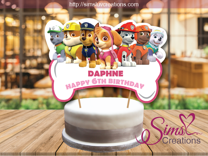 PAW PATROL BIRTHDAY CAKE TOPPER | CAKE CENTERPIECE | CAKE DECORATIONS – Sims Luv Creations paw-patrol-birthday-cake-topper-cake-centerpiece-cake-decorations-sims-luv-creations