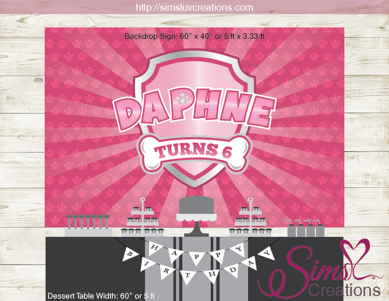 PAW PATROL BIRTHDAY PRINTABLE BACKDROP BANNER | PARTY POSTER – Sims Luv Creations paw-patrol-birthday-printable-backdrop-banner-party-poster-sims-luv-creations