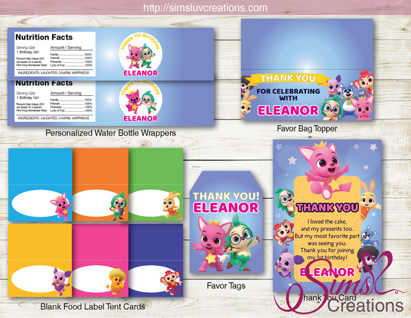 PINKFONG WONDERSTAR PARTY KIT | PINK FONG PARTY PRINTABLES