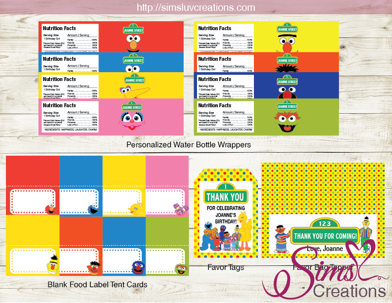 sesame-street-party-printable-kit-party-decoration-supplies-sims-luv-creations for Free Printable Sesame Street Cupcake Toppers Printable SESAME STREET PARTY PRINTABLE KIT | PARTY DECORATION SUPPLIES – Sims Luv Creations for Free Printable Sesame Street Cupcake Toppers Printable